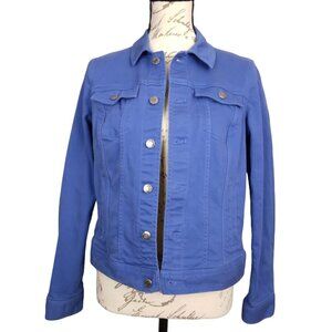 Talbots | Classic Jean Jacket Blue Stretch | Size MP
